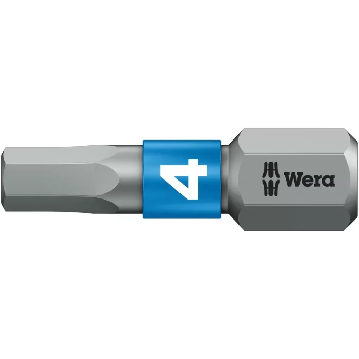 Wera 840/1 BTZ Hex-Plus Alyan 4x25mm Bits 05056684001
