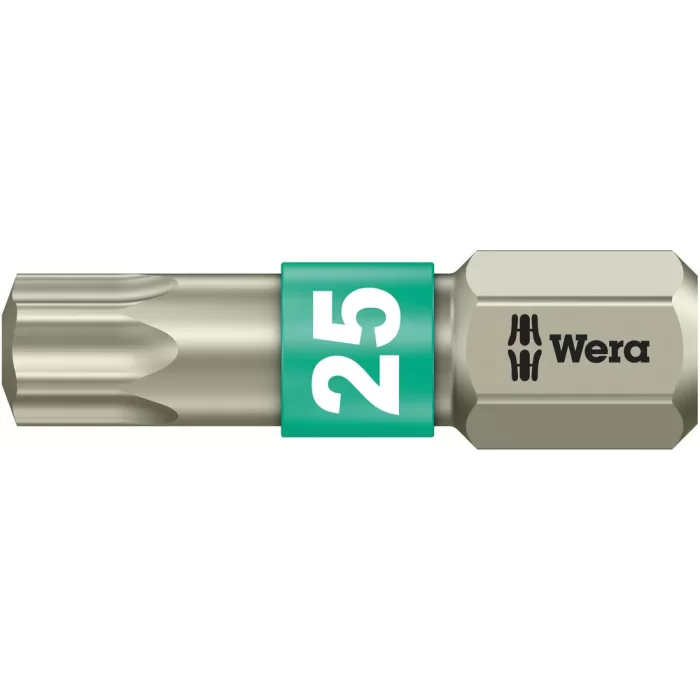 Wera 3867/1 Paslanmaz TS Tx 25x25mm Bits 05071035001
