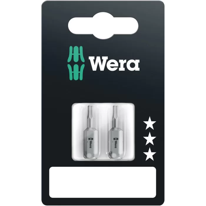 Wera 840/1 Z Hex-Plus Alyan 2x25mm Bits SB 05073050001