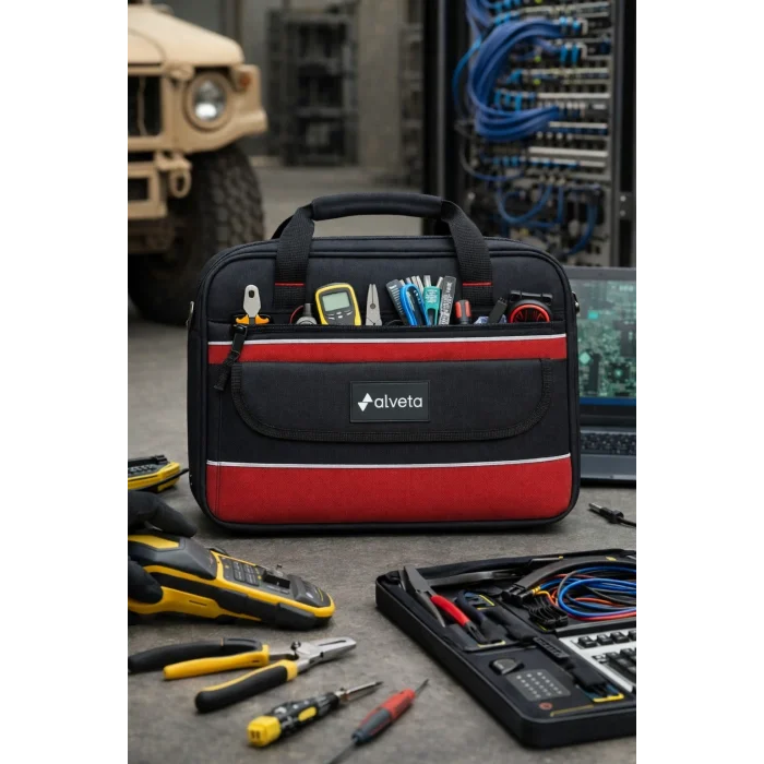 Alveta Profesyonel Teknisyen Laptop Takım Çantası Elektronikçi IT Saha Servis Bakım Onarım 8684250508