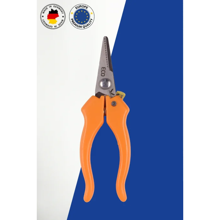 Kretzer Eco 962019 Çok Amaçlı Geleneksel Bahçe Makası Alman Solingen Tipi