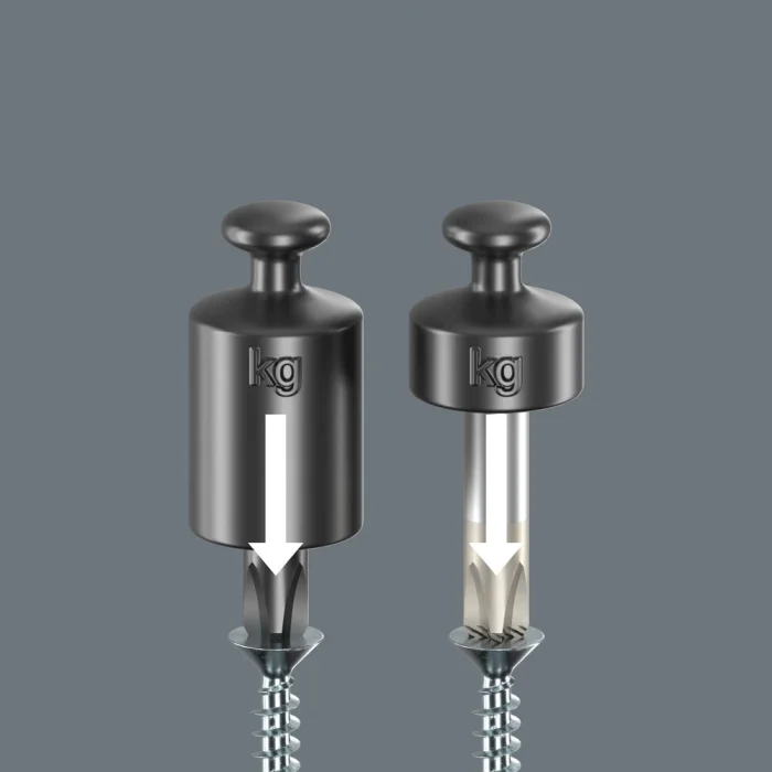 Wera 1850 PH Kraftform BallGrip/Yumru Saplı Yıldız Tornavida, PH 2 x 150 mm