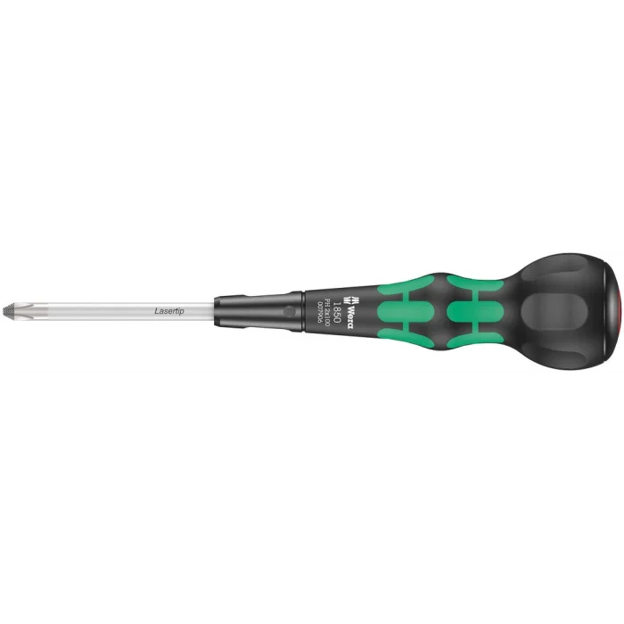 Wera 1850 PH Kraftform BallGrip/Yumru Saplı Yıldız Tornavida, PH 3 x 150 mm