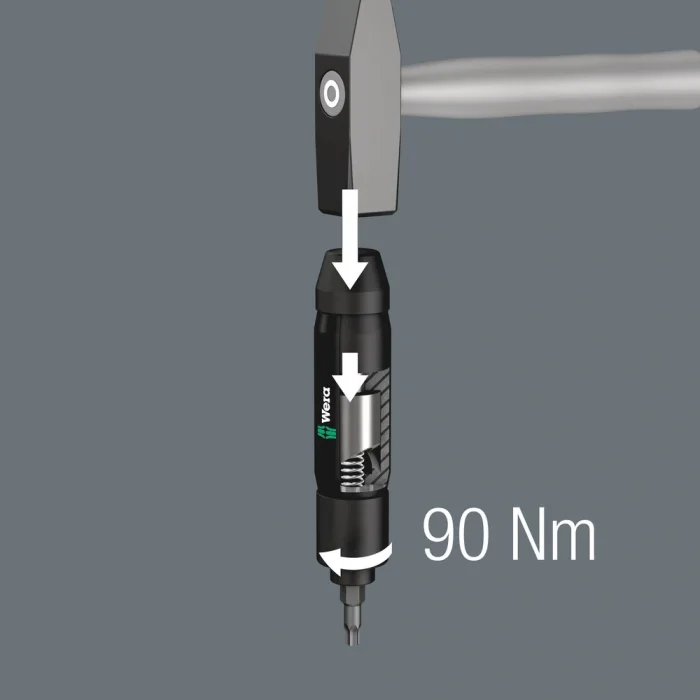 Wera 2090/17 Darbeli Tornavida Seti