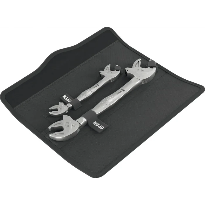 Wera 6006 Joker 2 Set 1 Kendinden Ayarlı Çift Açık Ağız Kurbağacık Anahtar