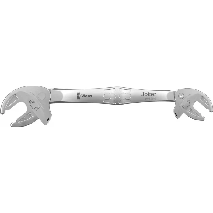 Wera 6006 Joker XS/S Kendinden Ayarlı Çift Açık Ağız Kurbağacık Anahtar, 7-10 x 1/4-3/8 x 10-13 x 7/16-1/2 x 161 mm