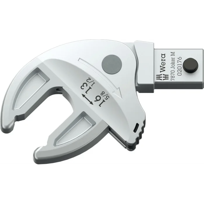 Wera 7870 Joker M Kendinden Ayarlı Açık Ağız 9x12mm Geçmeli Tork Ucu 13-16 mm, 9x12 x 13-16 x 5/8-3/4 x 67.7 mm