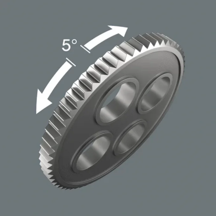 WERA 8000 A Black Edition Zyklop Speed Cırcır 1/4 sürücülü