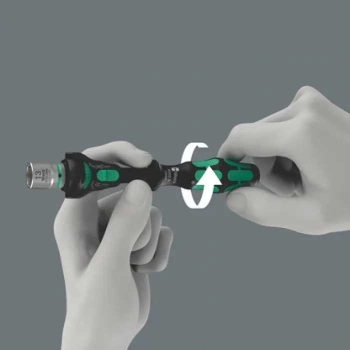 WERA 8000 A Black Edition Zyklop Speed Cırcır 1/4 sürücülü