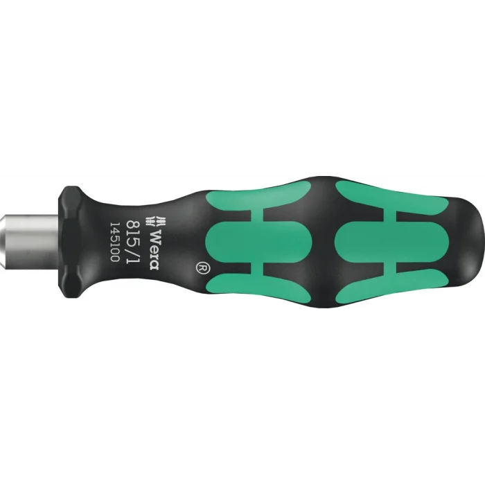 Wera 815/1 Bits tutuculu tornavida, 1/4, 1/4 x 78 mm