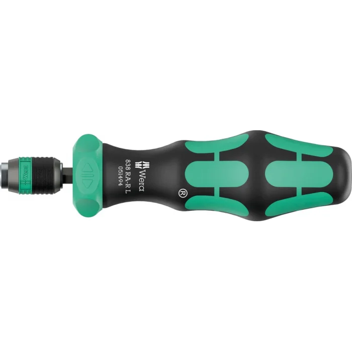Wera 838 RA-R L bits tutuculu cırcırlı tornavida , 1/4, 1/4 x 140 mm