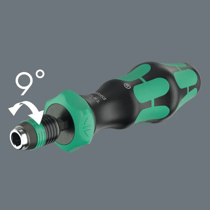 Wera 838 RA-R L bits tutuculu cırcırlı tornavida , 1/4, 1/4 x 140 mm