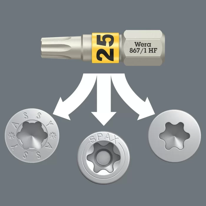 Wera 867/1 TX HF 10 x 25 mm