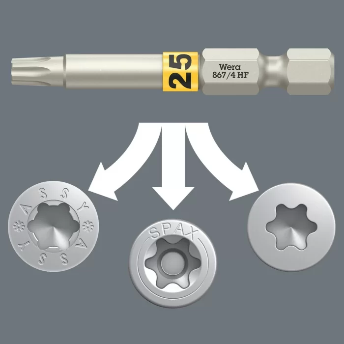 Wera 867/4 TX HF 20 x 50 mm