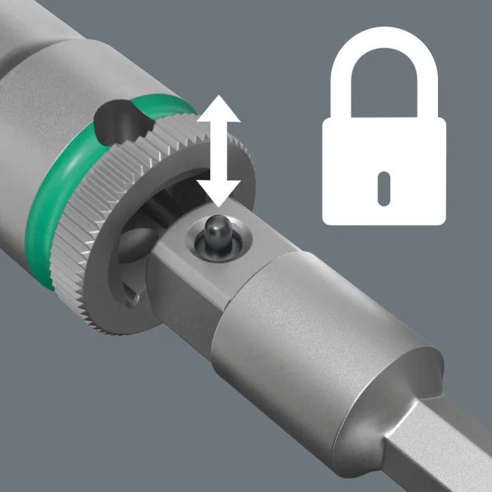 Wera 870/4 Adaptör (Bağlantı parçası), 1/4 x 1/2 x 72 mm