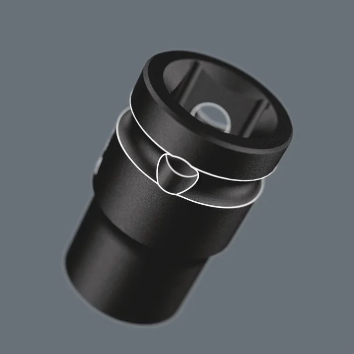 Wera 8790 B Impaktor Lokma, 3/8 Soketli, 5/8 x 30 mm
