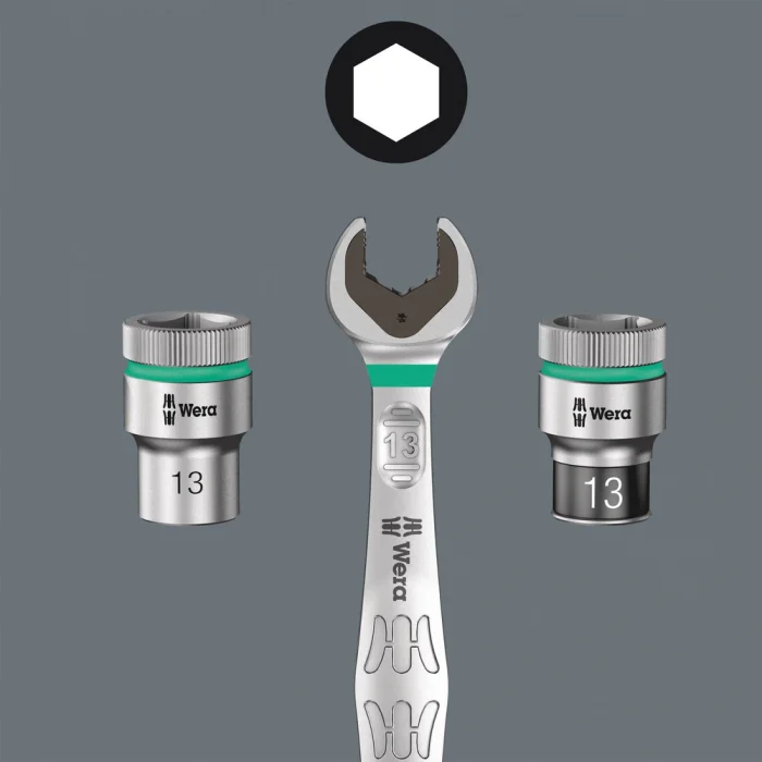 Wera 8790 B Impaktor Lokma, 3/8 Soketli, 5/8 x 30 mm