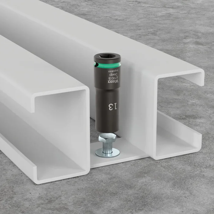 Wera 8790 B Impaktor Derin Lokma, 3/8 soketli, 11 x 63 mm