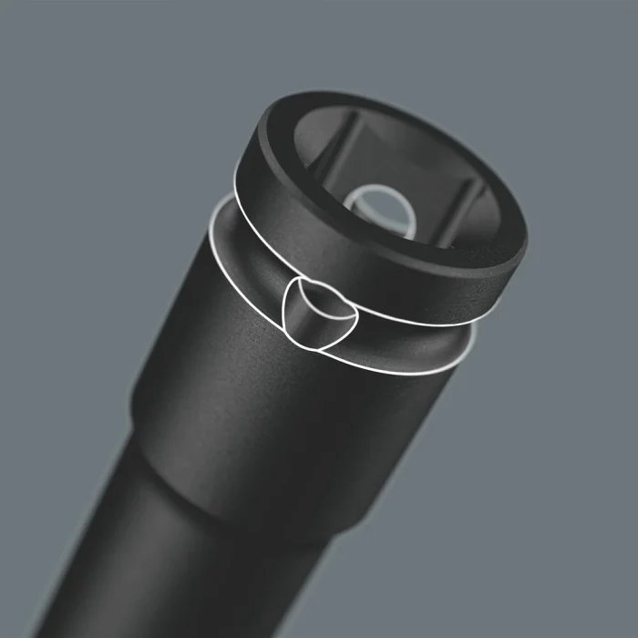 Wera 8790 B Impaktor Derin Lokma, 3/8 soketli, 21 x 63 mm