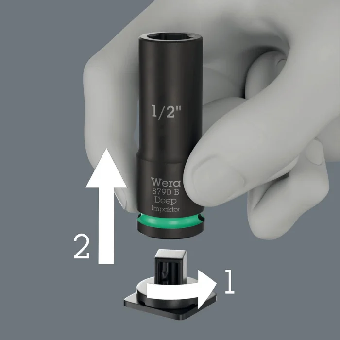 Wera 8790 B Impaktor Derin Emperyal Set 1