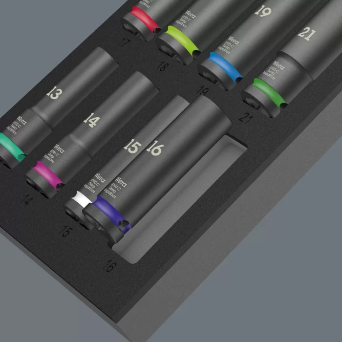 Wera 9725 Foam insert 8790 C Impaktor Deep Set 1 05150115001