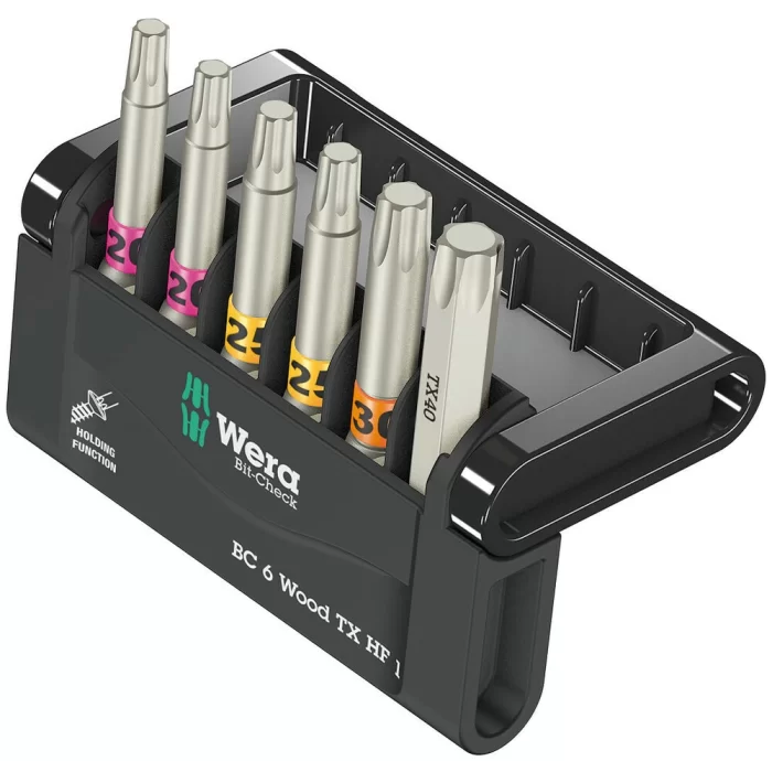 Wera Bit-Check 6 Wood TX HF 1