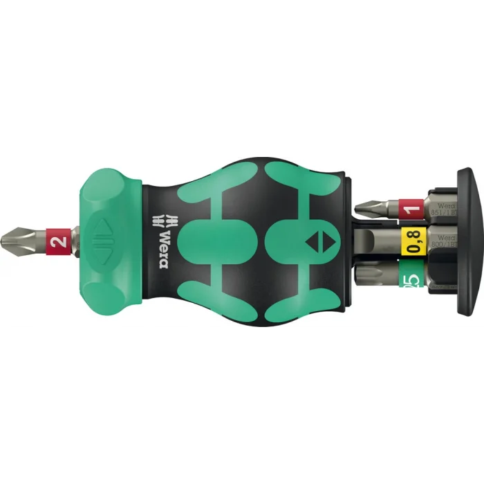 Wera Kraftform Kompakt Stubby/Topaç Bits Hazneli RA 1