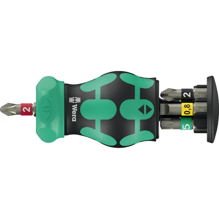 Wera Kraftform Kompakt Stubby/Topaç Bits Hazneli RA 2