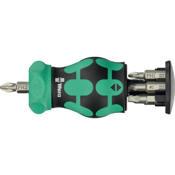 Wera Kraftform Kompakt Stubby/Topaç Bits Hazneli RA 4