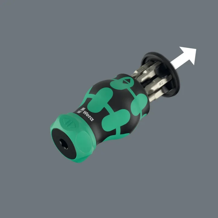 Wera Kraftform Kompakt Stubby/Topaç Bits Hazneli RA 4