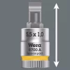 Wera 8700 A FL Düz Uç 1/4 Lokma 0,8x5,5x28mm 05003320001