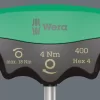 Wera 400 Hex 5 / 5 Nm Tork Tornavidası 05005081001