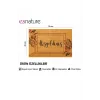 Esnature Sarmaşık Desenli Kapı Paspası Önü Paspası 45x70 Cm
