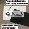 Esnature Evim Evim Güzel Evim Home Sweet Home Kahverengi Kapı Önü Paspası 45x70 Cm
