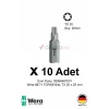 Alveta Wera 867/1 TORX TX20 x 25mm Tornavida Ucu 10 Adet | Torx Vidalama Bits Seti Profesyonel Seri