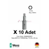 Alveta Wera 867/2 Z TORX TX55 x 35mm Tornavida Ucu 10 Adet | Torx Vidalama Bits Seti Güçlü Seri