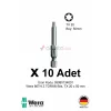 Alveta Wera 867/4 Z TORX TX20 x 50mm Tornavida Ucu 10 Adet | Yıldız Vidalama Bits Seti Uzun Seri