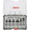 Bosch Freze Seti 6 Parça Karışık 6 mm (Pro) 2607017468