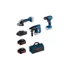 Bosch Gbh 180 Kırıcı Delici+Gws 180 Taşlama+ Gsr 185 Akülü Vidalama (2x4.0 amper akü )
