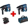 Bosch Gbh 180-LI Kırıcı Delici + Bosch Gbh 180-LI Kırıcı Delici 18V 5.0AH Çift Akülü + Bez Çanta