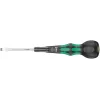 Wera 1834 Kraftform BallGrip/Yumru Saplı Düz Tornavida, 1 x 6 x 150 mm