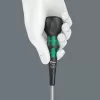 Wera 1834 Kraftform BallGrip/Yumru Saplı Düz Tornavida, 1 x 6 x 150 mm