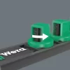 Wera 9607 Magnetic rail B Impaktor 1