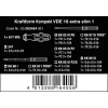 Wera Kraftform Kompakt VDE İzoleli Extra Slim16 Lı Tornavida Set 05003484001
