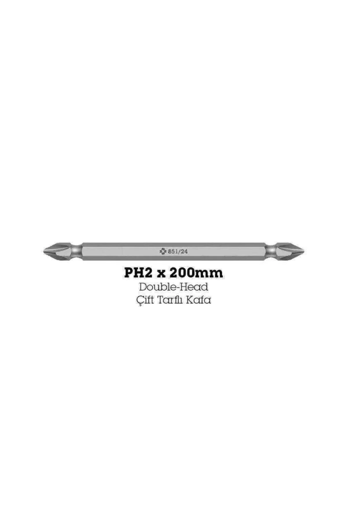 Wera 851/24 Ph/Yıldız 2x200mm Bits 05135728001