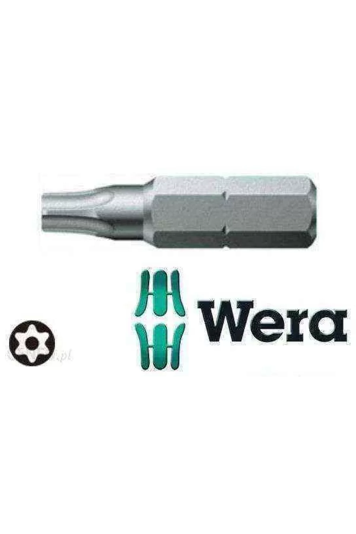 Wera 873/1 Five Lobe 30x25mm Bits 05066606001