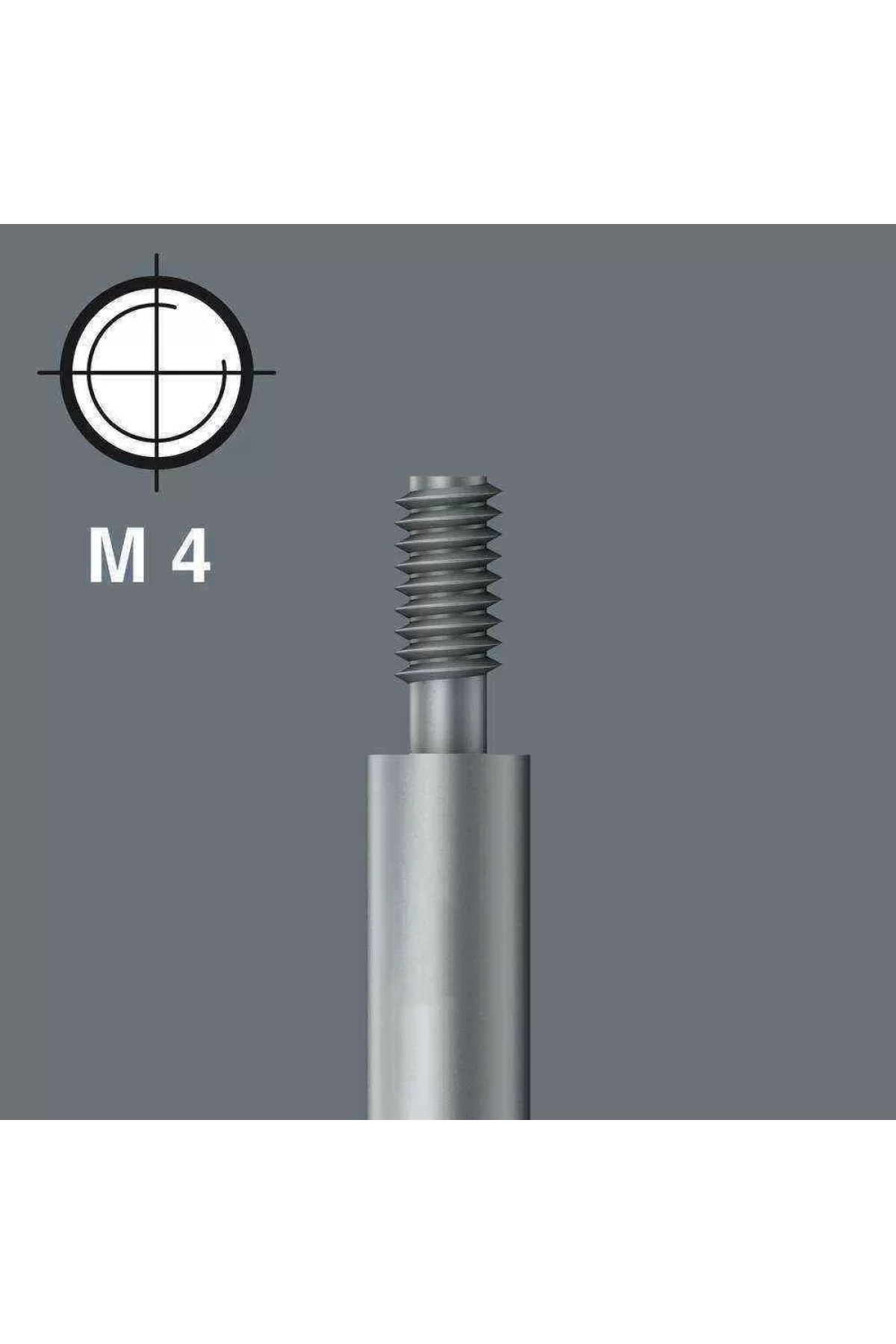 Alveta 851/11 M4 Ph/Yıldız 2x50mm Bits Yivli/Vidalı