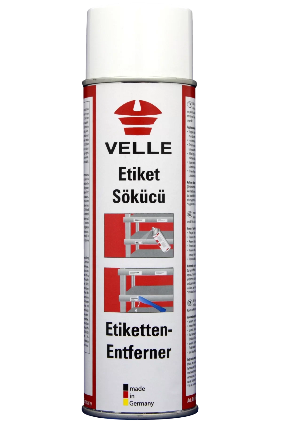 VELLE Etiket Sökücü Sprey 500 ml