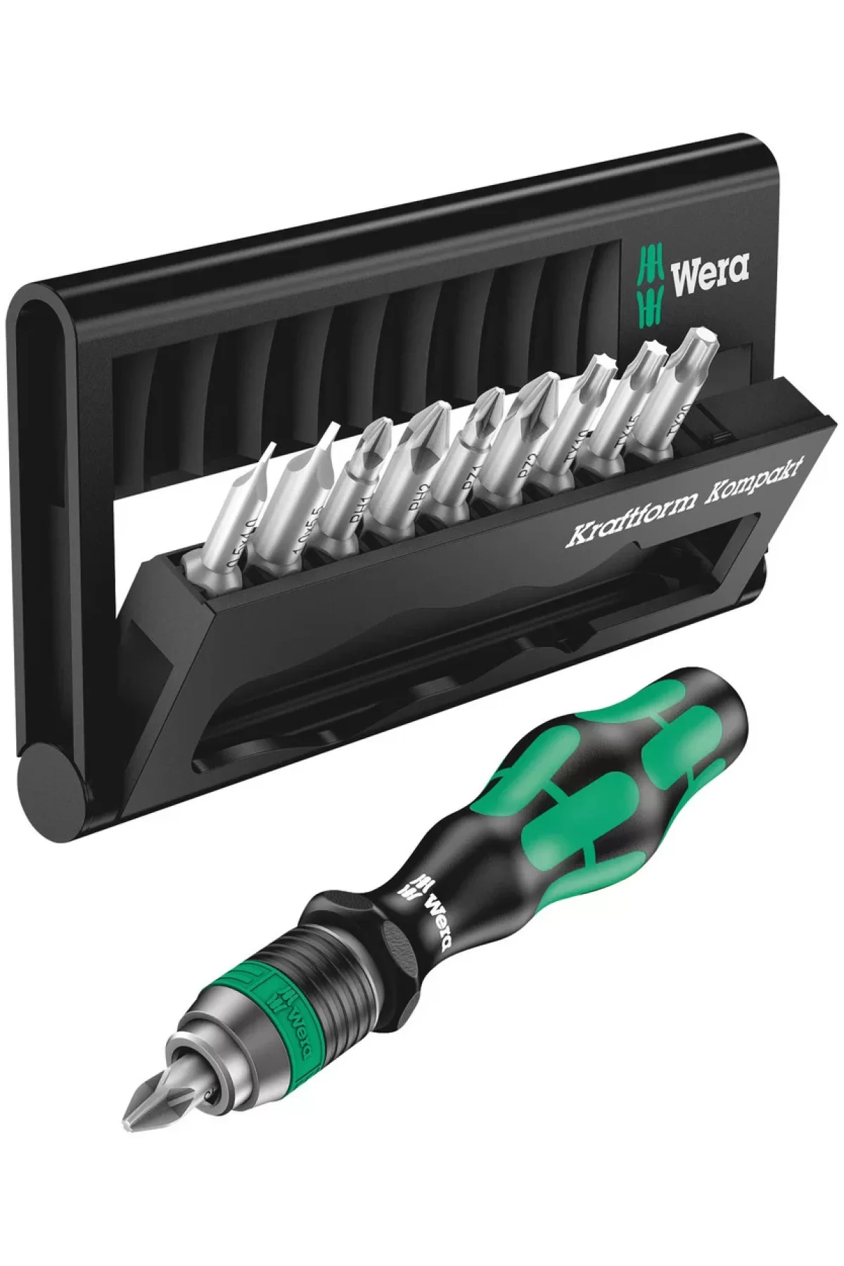 Wera Kraftform Kompakt Micro 10 Lu Bits Seti 05056653001