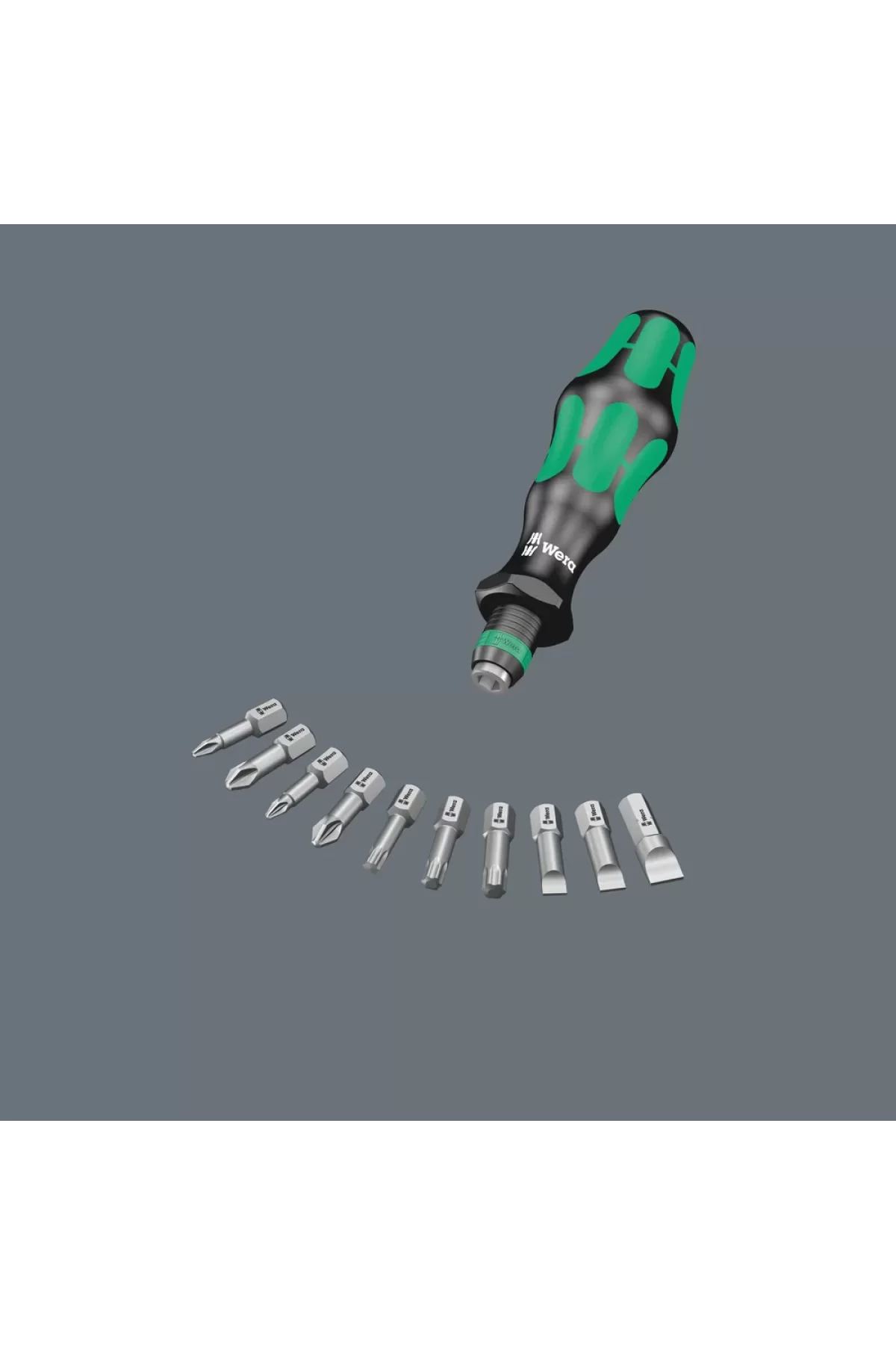 Wera Kraftform Kompakt Micro 10 Lu Bits Seti 05056653001